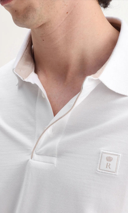 Rare Rabbit White Polo T-Shirt